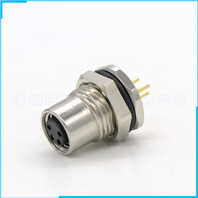 前锁PCB母头M8连接器