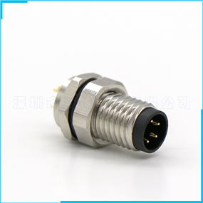 前锁公头M8连接器